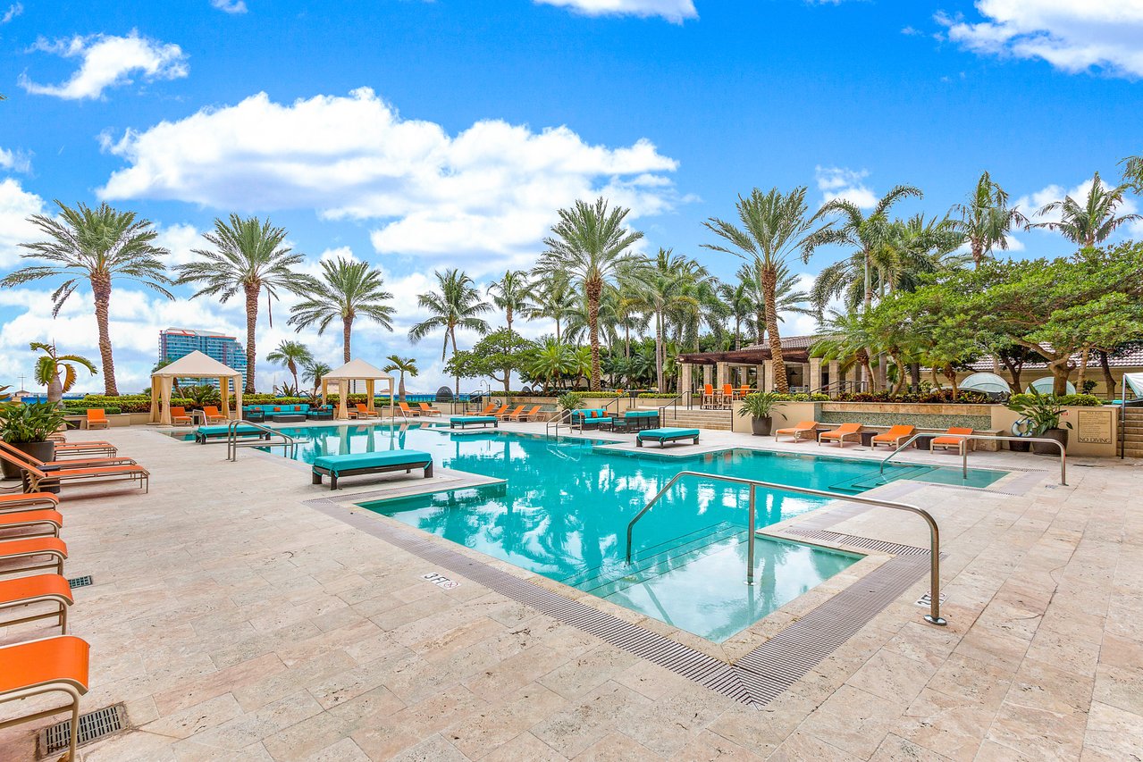 550 Okeechobee Blvd, CityPlace South Tower Pool Deck, Justin and Alyse Keller Realtors